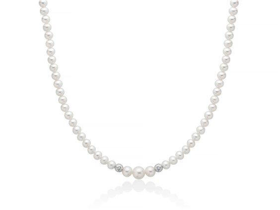Necklace Miluna Woman in Silver PCL6849 - PCL6849